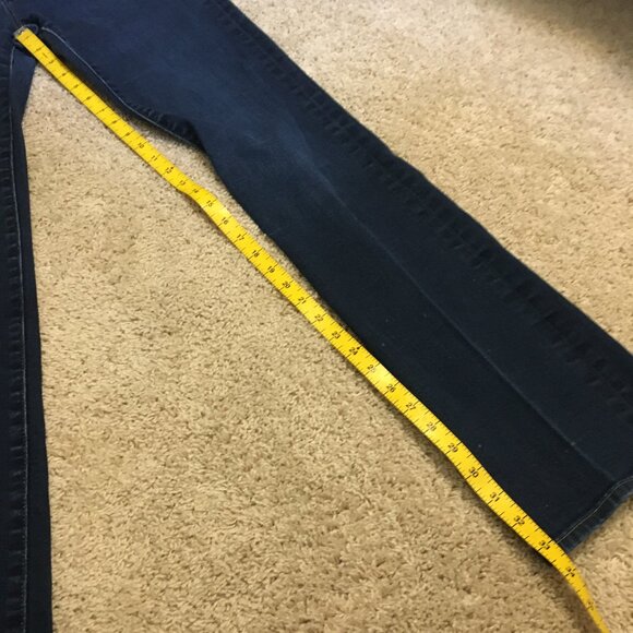 GAP 1969 Dark Navy Blue Long Leg Perfect Boot Jeans - Picture 14 of 15